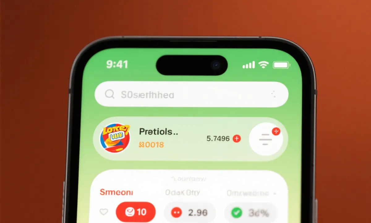 澳洲幸运5 APP 界面示例